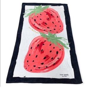 Kate Spade Strawberry Towel